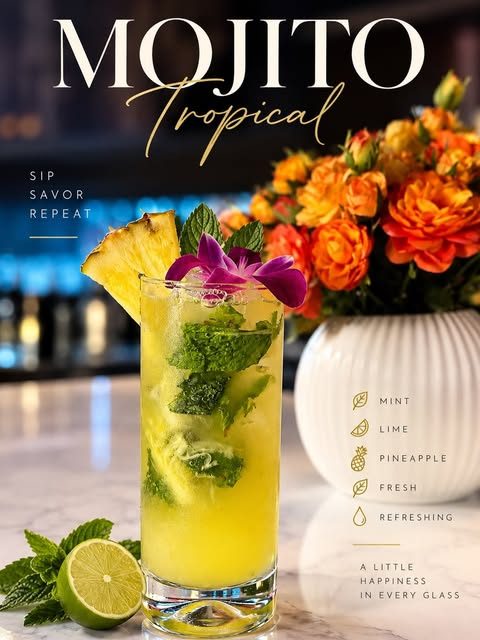 Tropical mojito