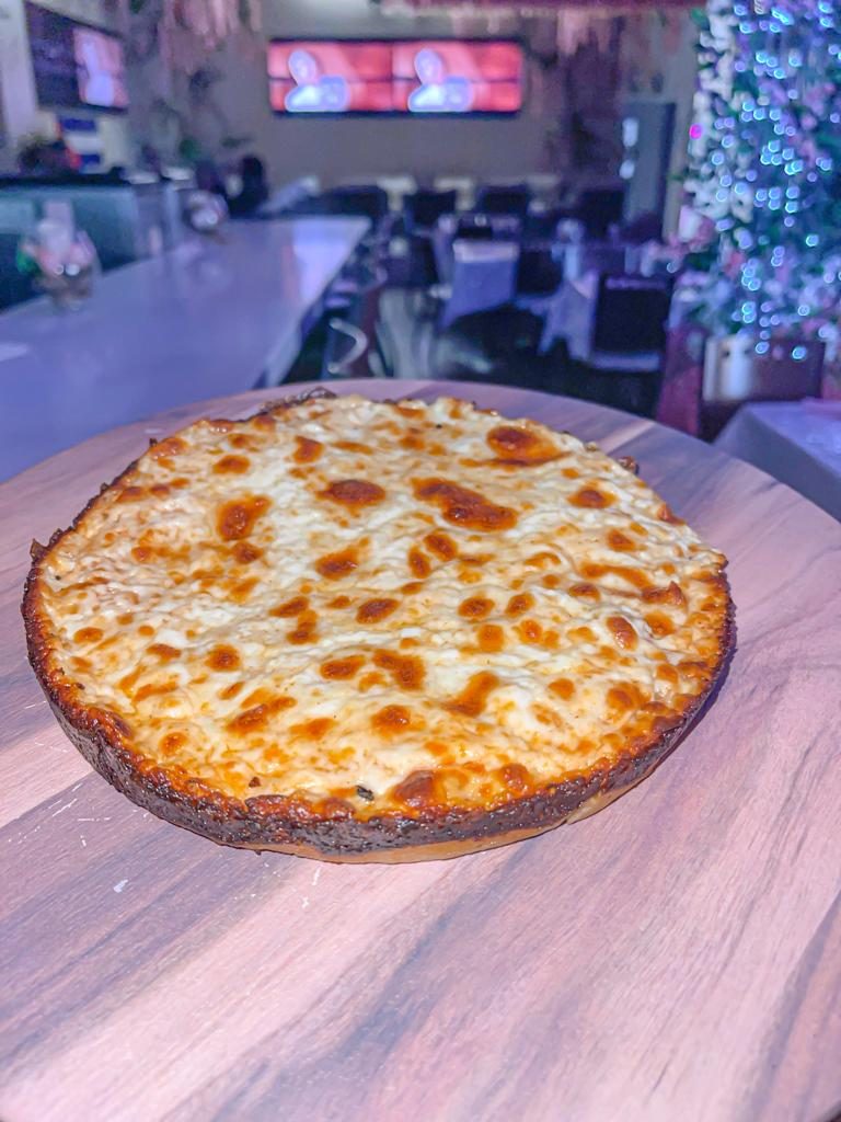 Cuban-style pizza